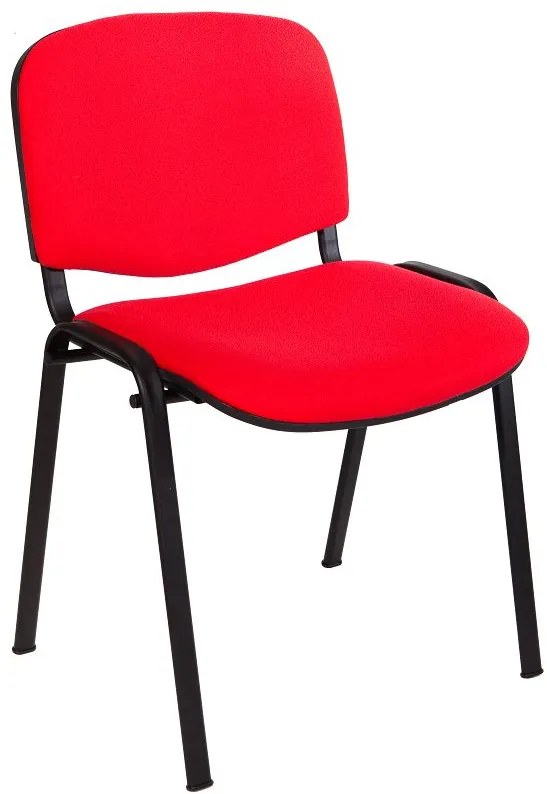 Cadeiras de Escritório Visitante 4 Pés Montada Vermelho Madrid Empilhável