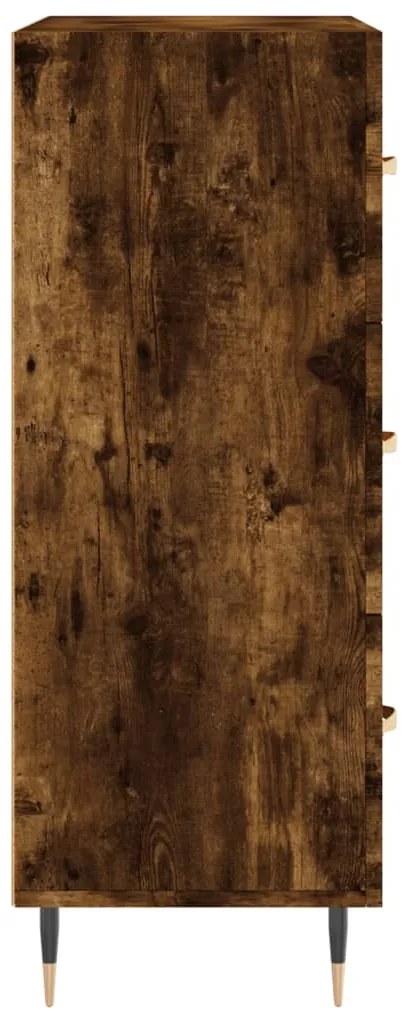 Aparador 69,5x34x90 cm derivados de madeira cor carvalho fumado