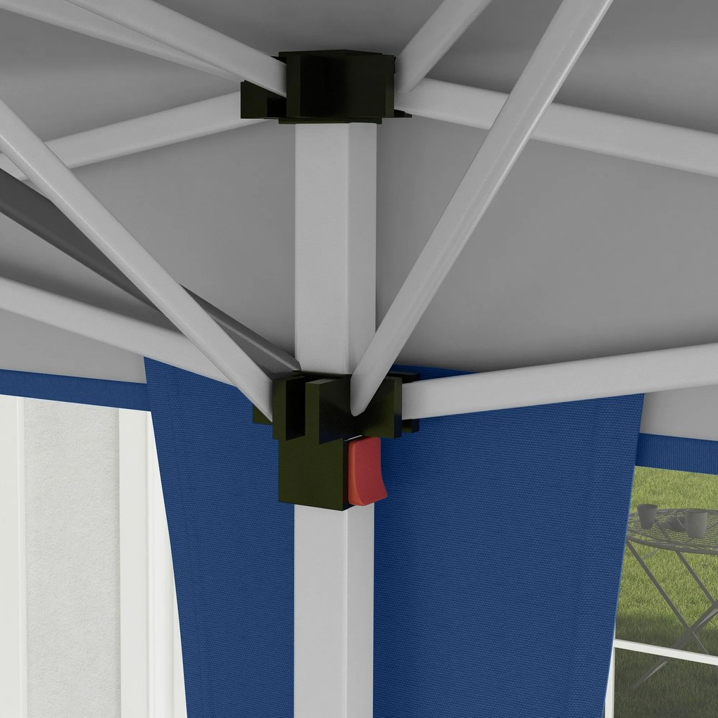 Tenda Dobrável 6x3 Tenda de Jardim Portátil com Bolsa de Transporte Te