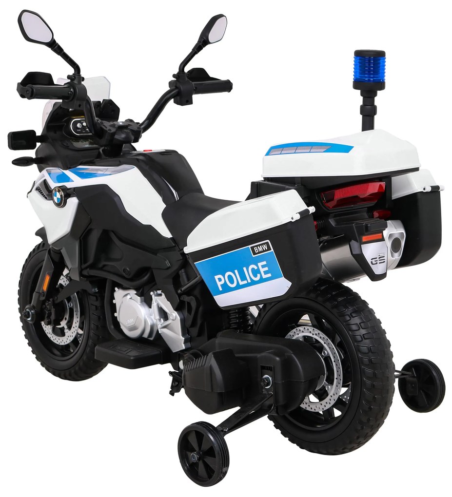 Mota elétrica para Crianças 12V BMW F850 GS Rodas Espuma EVA Policia