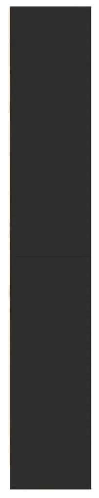 Estante 60x24x143 cm derivados de madeira preto