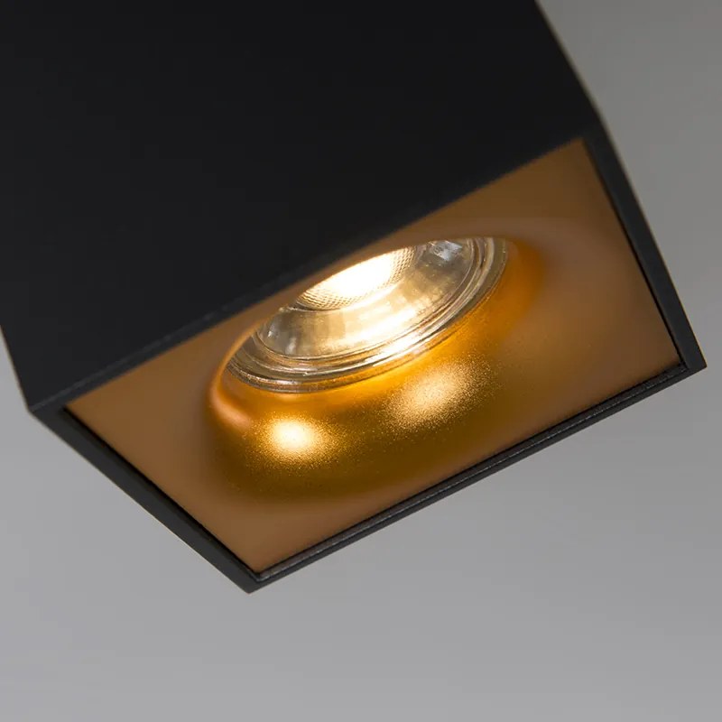 Projetores modernos pretos com dourado - Quba Delux Design,Moderno