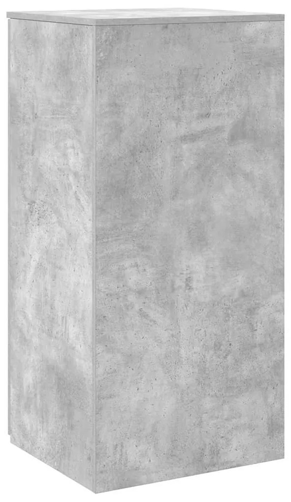 Armário de arrumação 50x45x103,5cm deriv. madeira cinza cimento