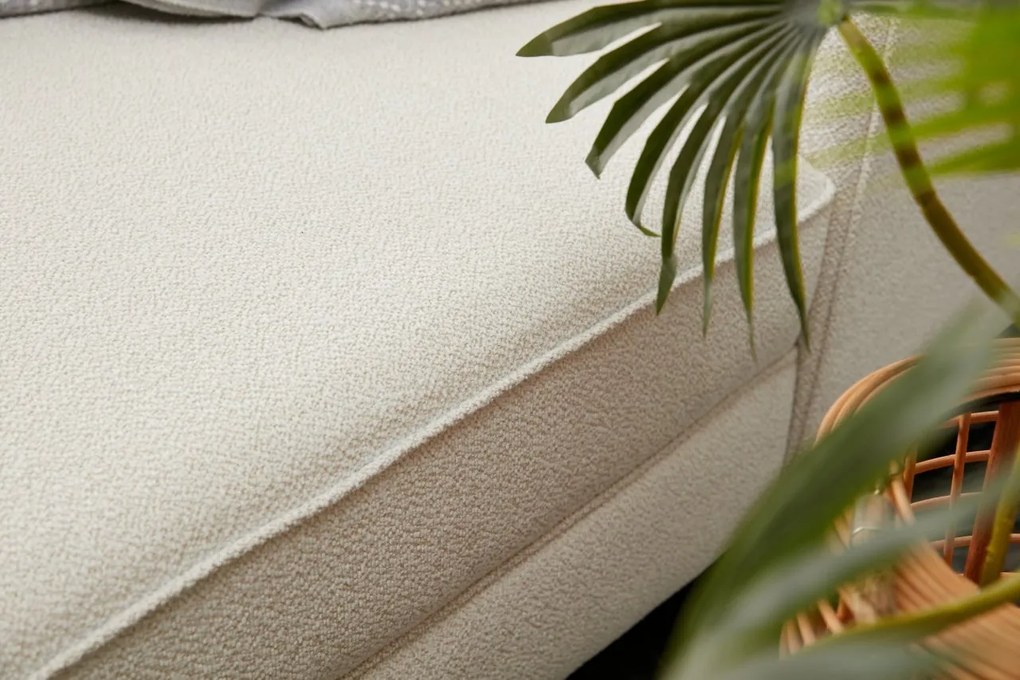Sofá de Canto Berlin – Creme – 258x83x181 cm