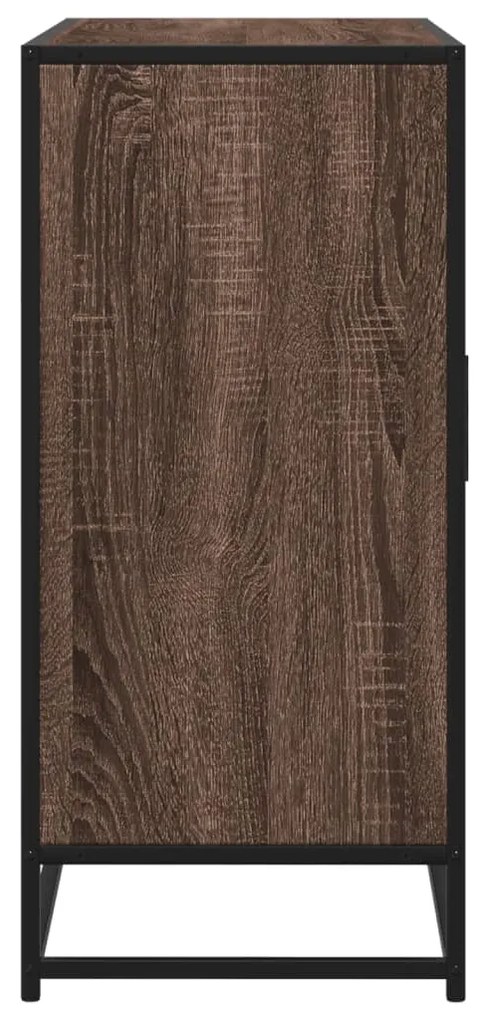 Aparador 92x35x76 cm derivados de madeira carvalho castanho
