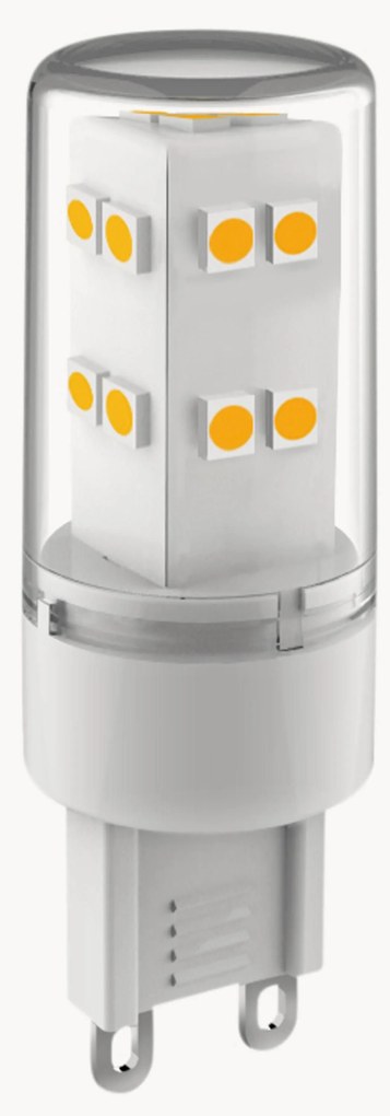 Lâmpada G9, branco neutro, conjunto de 6
