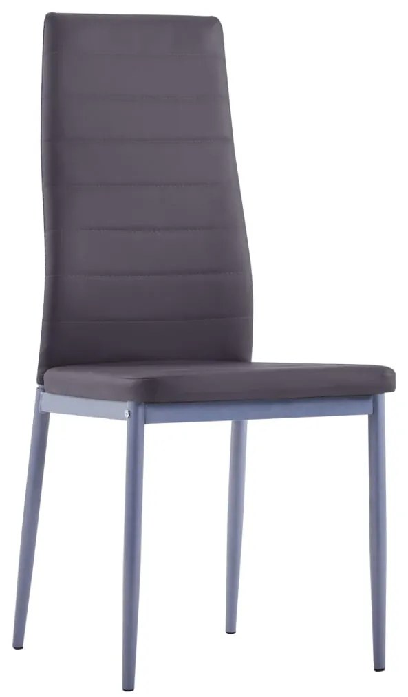 Conjunto de jantar 5 pcs cinzento