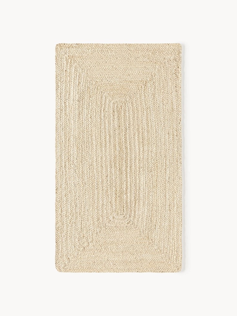 Tapete em juta artesanal Sharmila