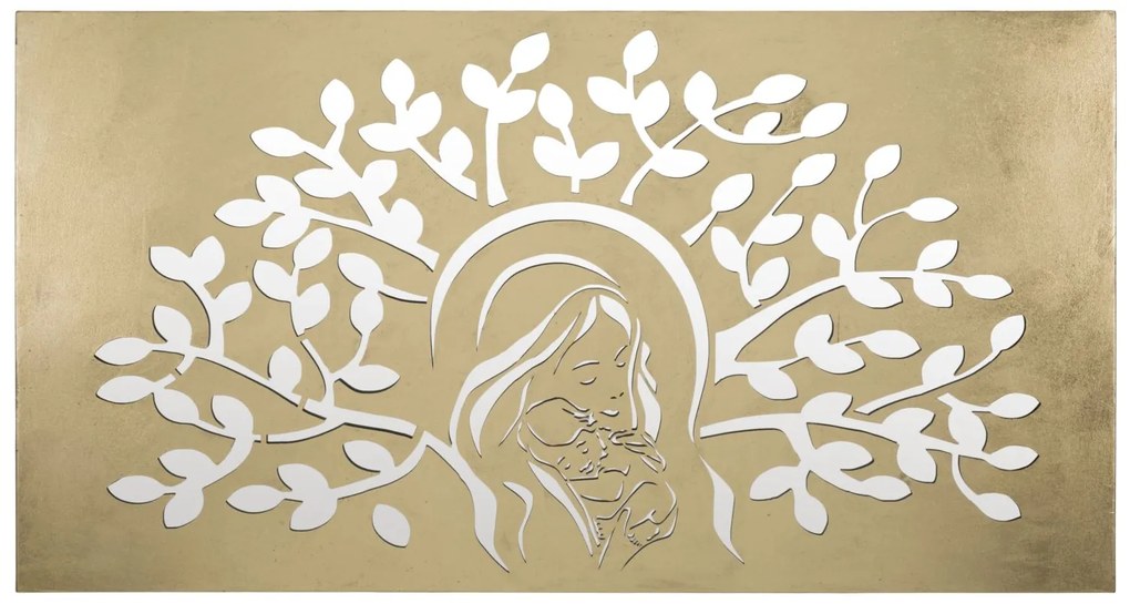 PAINEL MATERNIDADE OURO CM 120X2X64