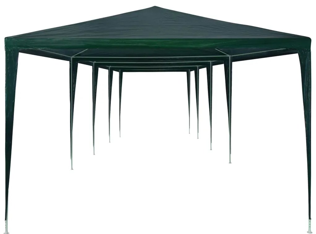 Tenda para festas 3x12 m PE verde
