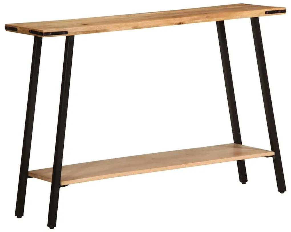 Mesa consola 110x30x75 cm madeira de mangueira maciça