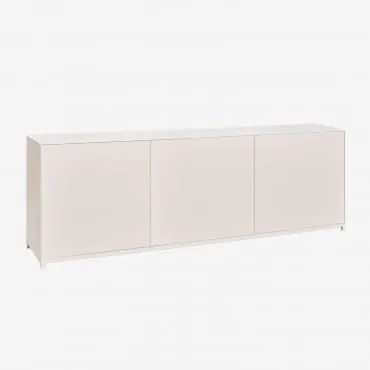 Aparador Em Mdf Kivora ↔︎ 180 Cm & Gardénia Branco - Sklum