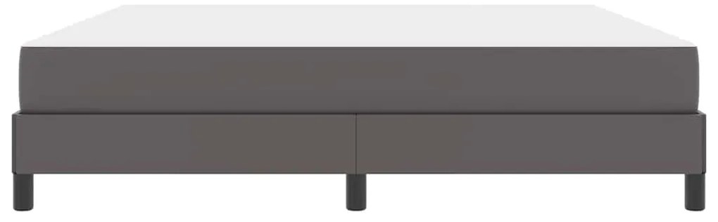 Cama Outros Cinzeto 180 x 200 cm Couro sintético