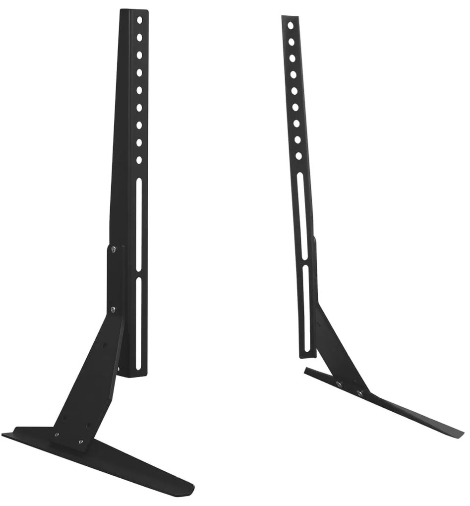 vidaXL Suporte/base de TV universal p/ tampo de mesa 2 pcs 32"-70"