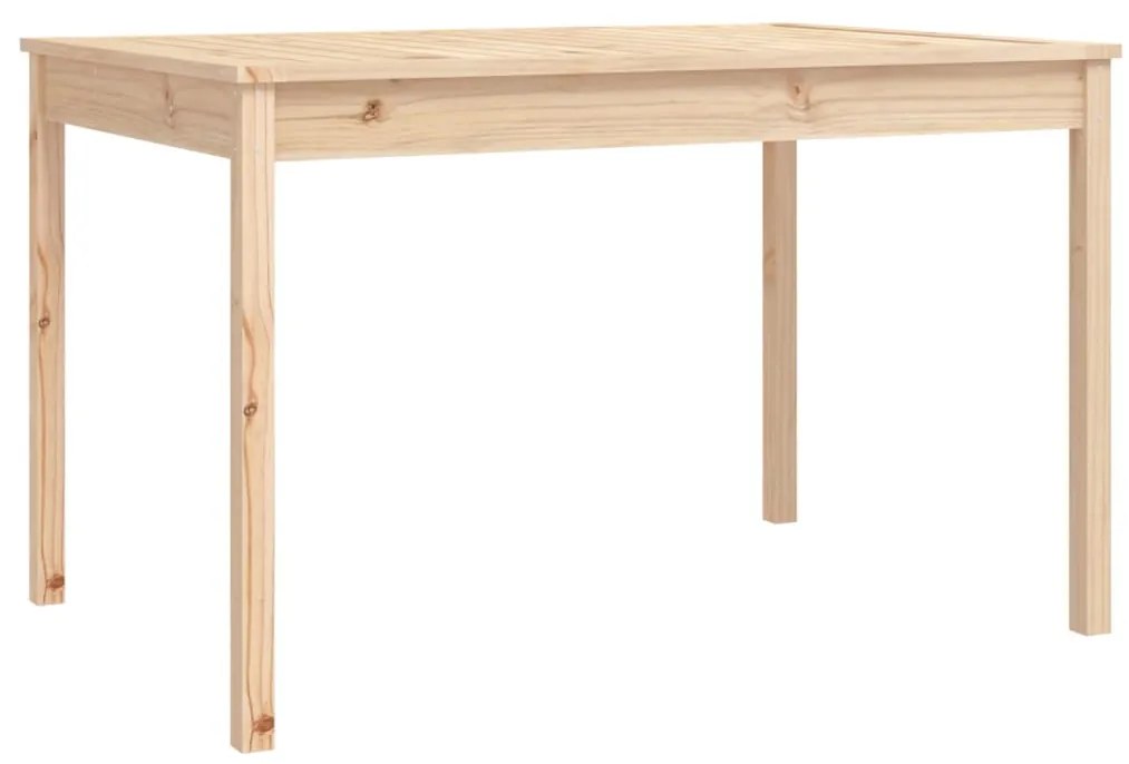 4 pcs conjunto de jantar p/ jardim madeira de pinho maciça