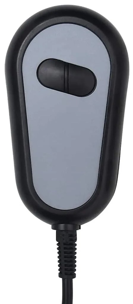 Poltrona de massagens elétrica couro artificial preto