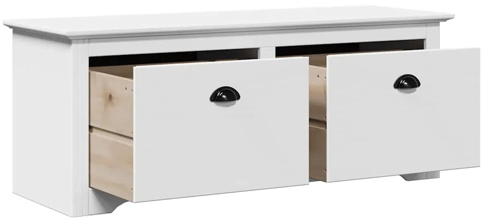 Banco de corredor BODO 114x40x45 cm branco