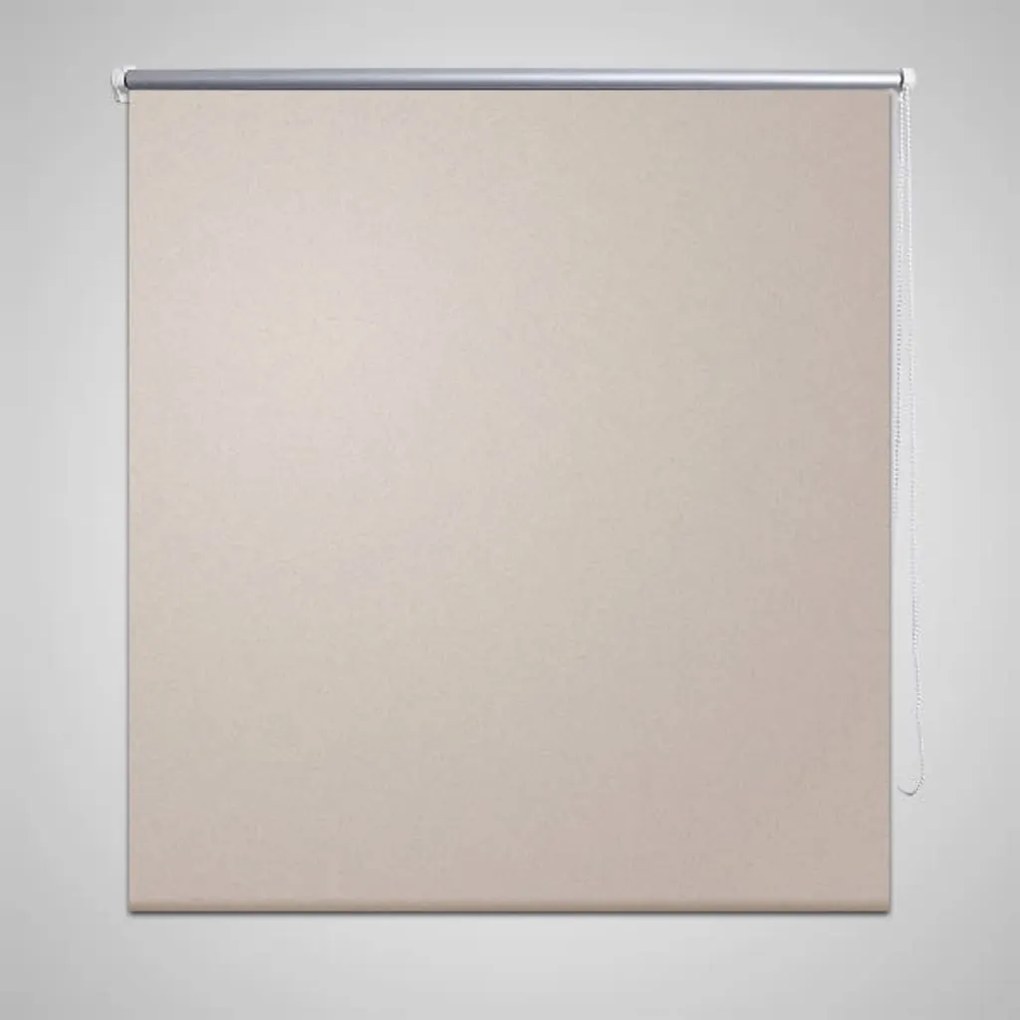 240138 vidaXL Estore de rolo 160 x 175 cm, Bege
