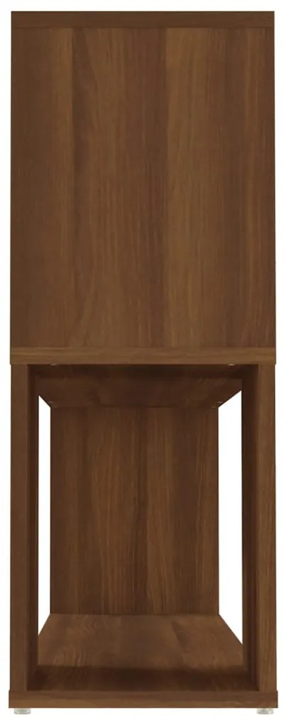Estante 100x24x63 cm derivados de madeira carvalho castanho