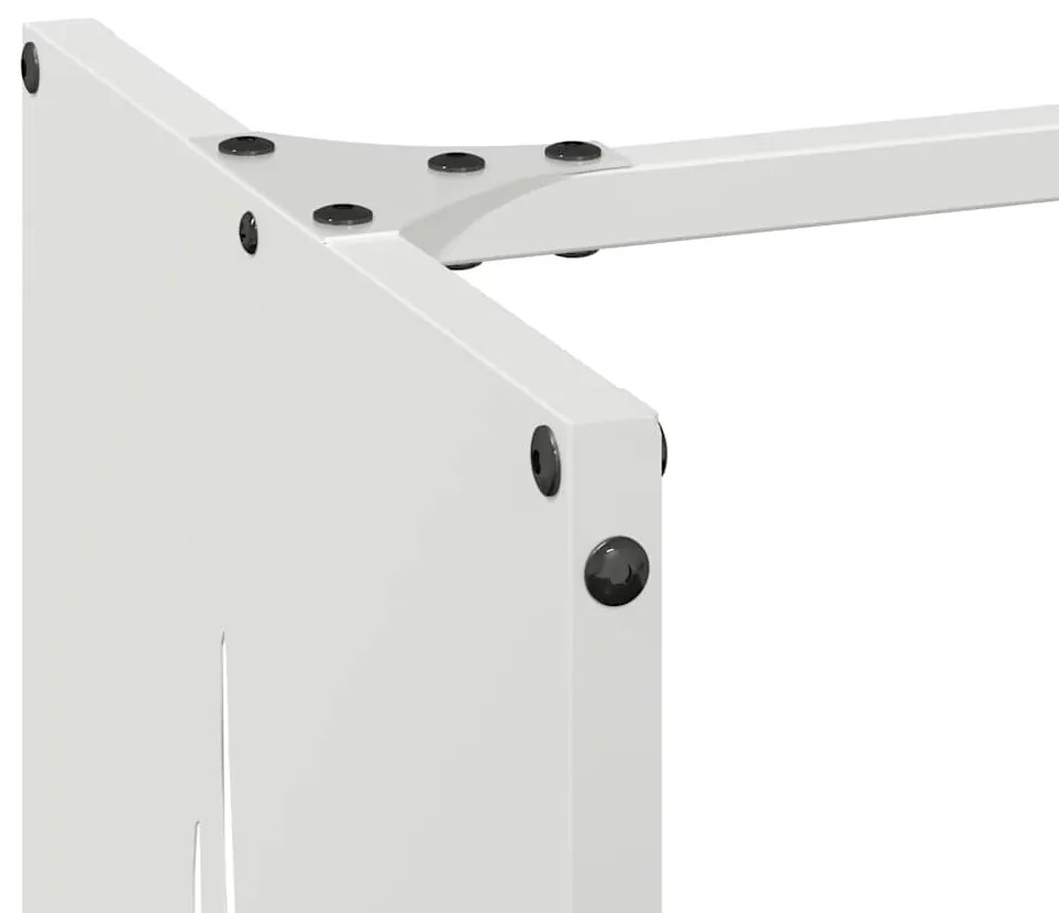 Suporte para lenha 40x30x80 cm aço laminado a frio branco