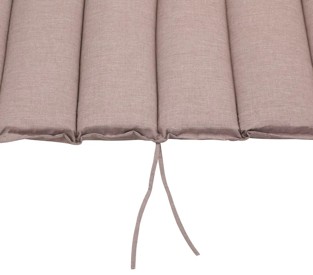 Almofada para espreguiçadeira jardim (NÃO INCLUIDA) 183x56x7cm Creme mesclado