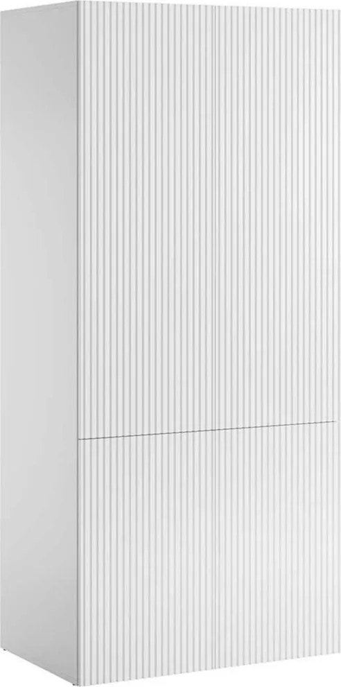 Roupeiro Dicto, Branco, 199x87x54cm, Portas para roupeiro: Com dobradiças, Número de prateleiras: 1, Número de prateleiras: 1