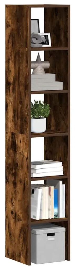 vidaXL Estantes 2 pcs empilháveis 30x30x80 cm derivados de madeira