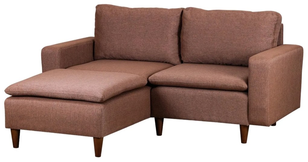 Sofá de Canto Lungo – Castanho Claro – 180 cm