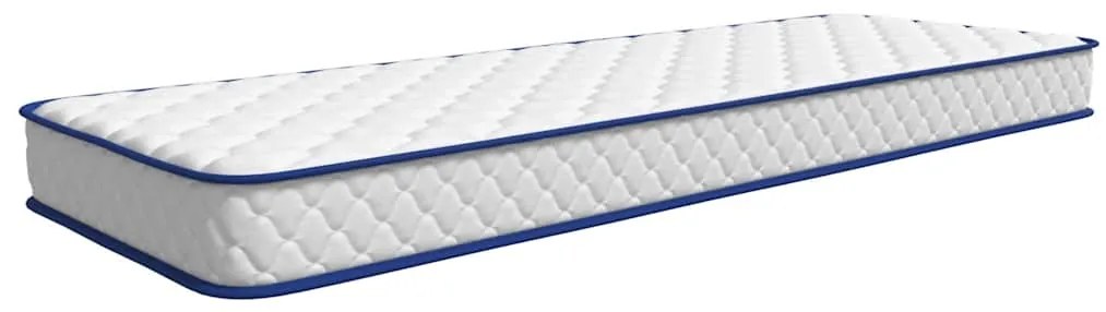 Colchão de espuma de memória 70x200x17 cm branco