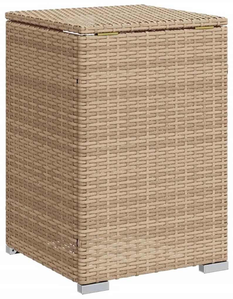 Cobertura para botija de gás 40x40x60 cm vime PE bege