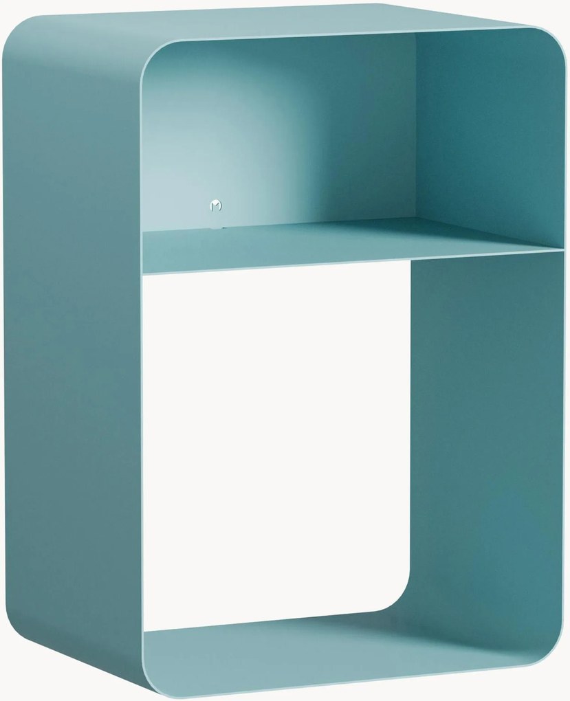 Mesa de cabeceira em metal artesanal Damio