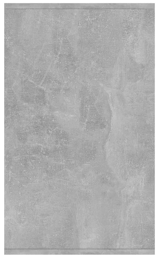 Aparador 135x41x75 cm derivados de madeira cinza cimento