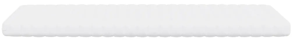Colchões de espuma 2 pcs 90x190 cm 7 zonas dureza 20 ILD branco