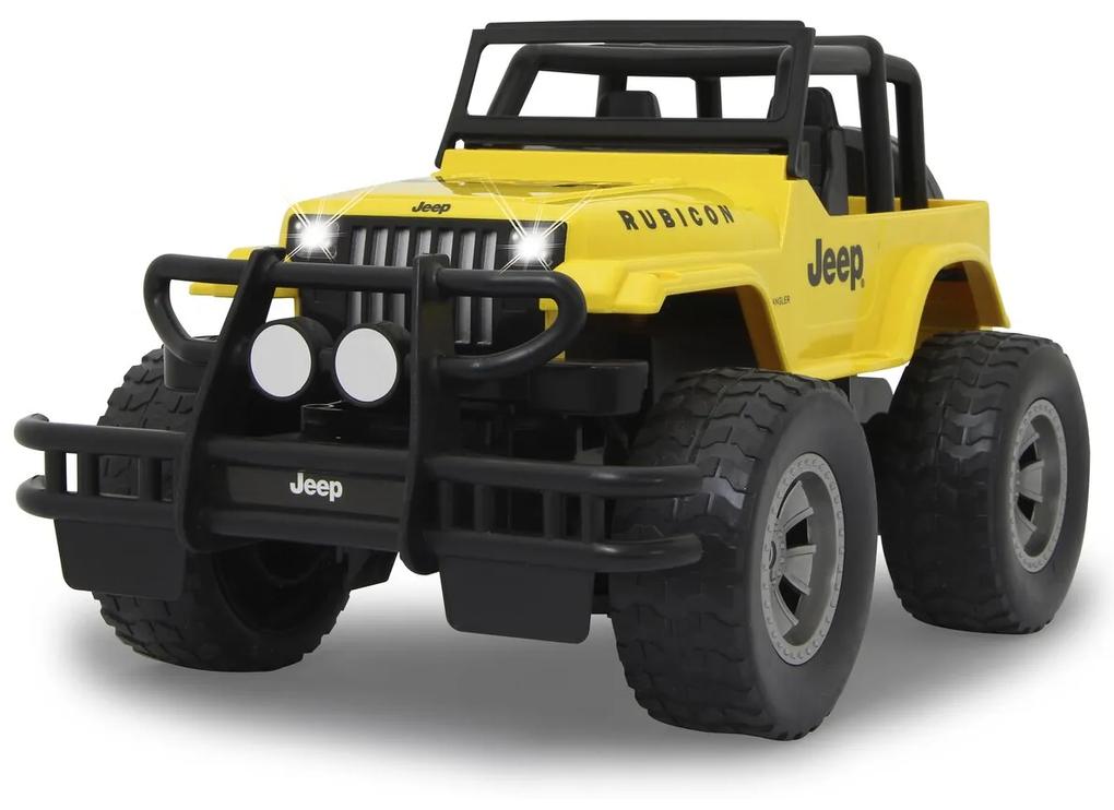 Jeep Wrangler Rubicon Telecomandado 1:14 2,4GHz Amarelo