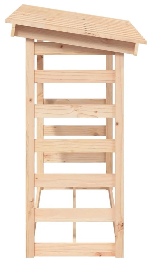 Suporte para lenha 108x64,5x110 cm pinho maciço