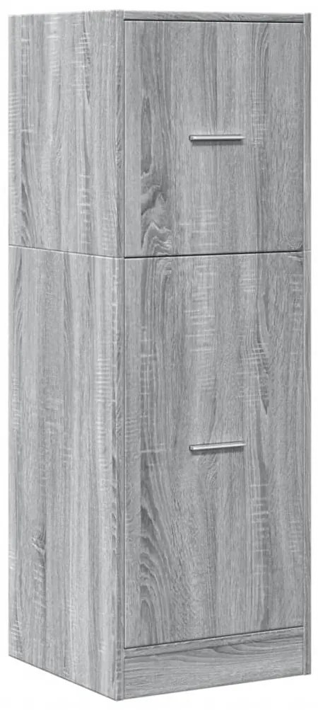 Armário boticário 40x41x118 cm deriv. madeira cinzento sonoma