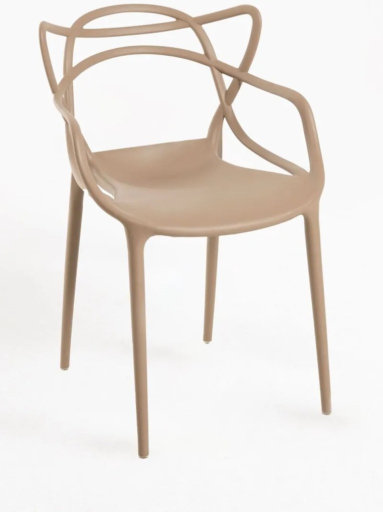 Pack 4 Cadeiras Korme - Beige