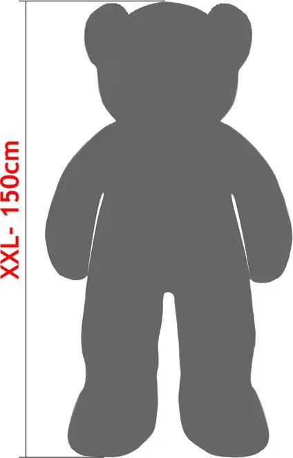 Peluche Urso XXL 150 cm Branco