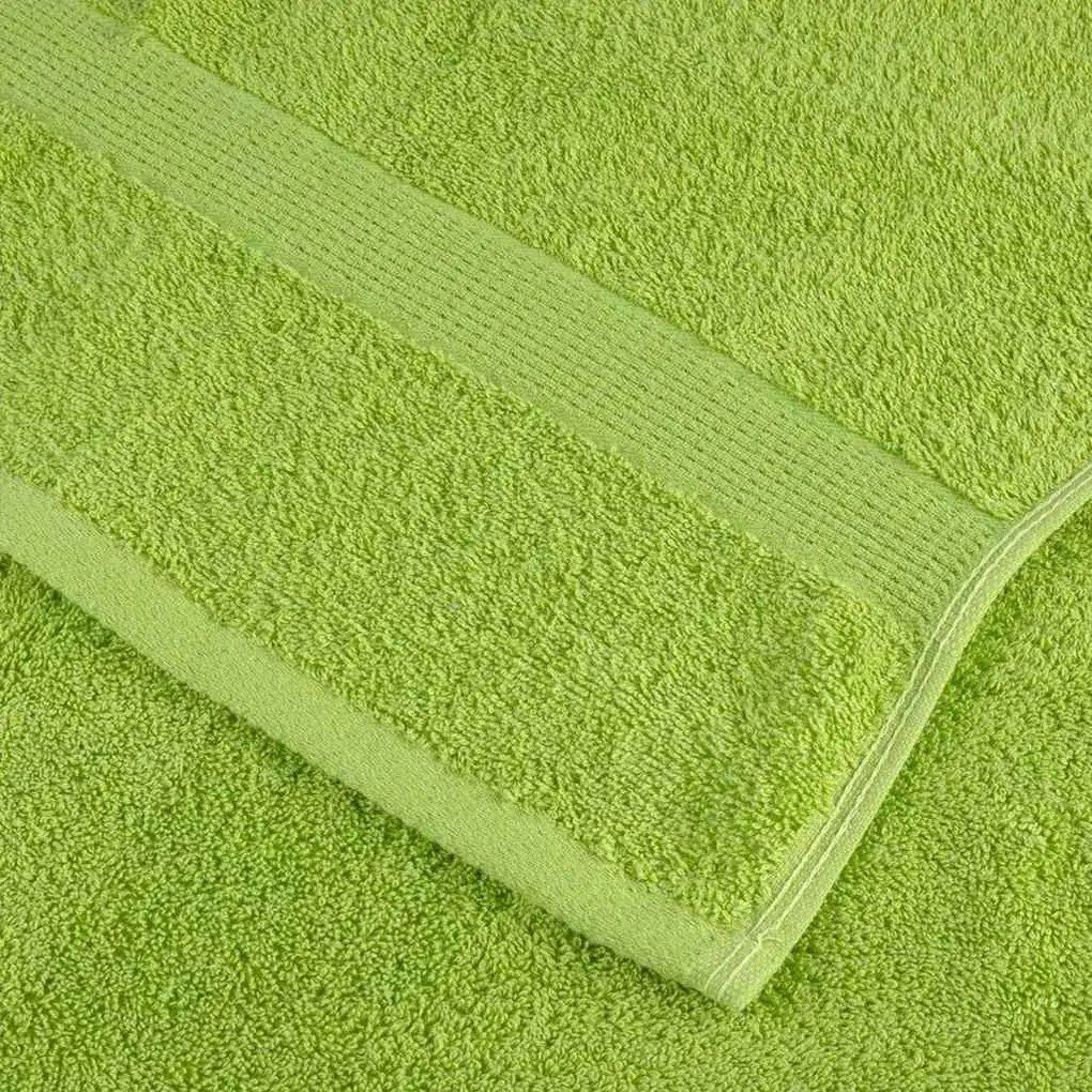 Panos de prato 4 pcs Verde maçã 15 x 21 cm Algodão