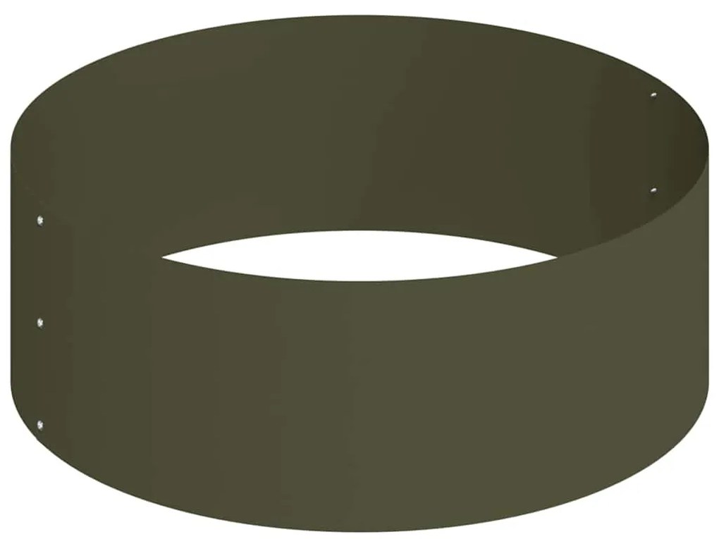 Vaso de Metal Aço/verde-azeitona Aço Ø 90 cm Modular