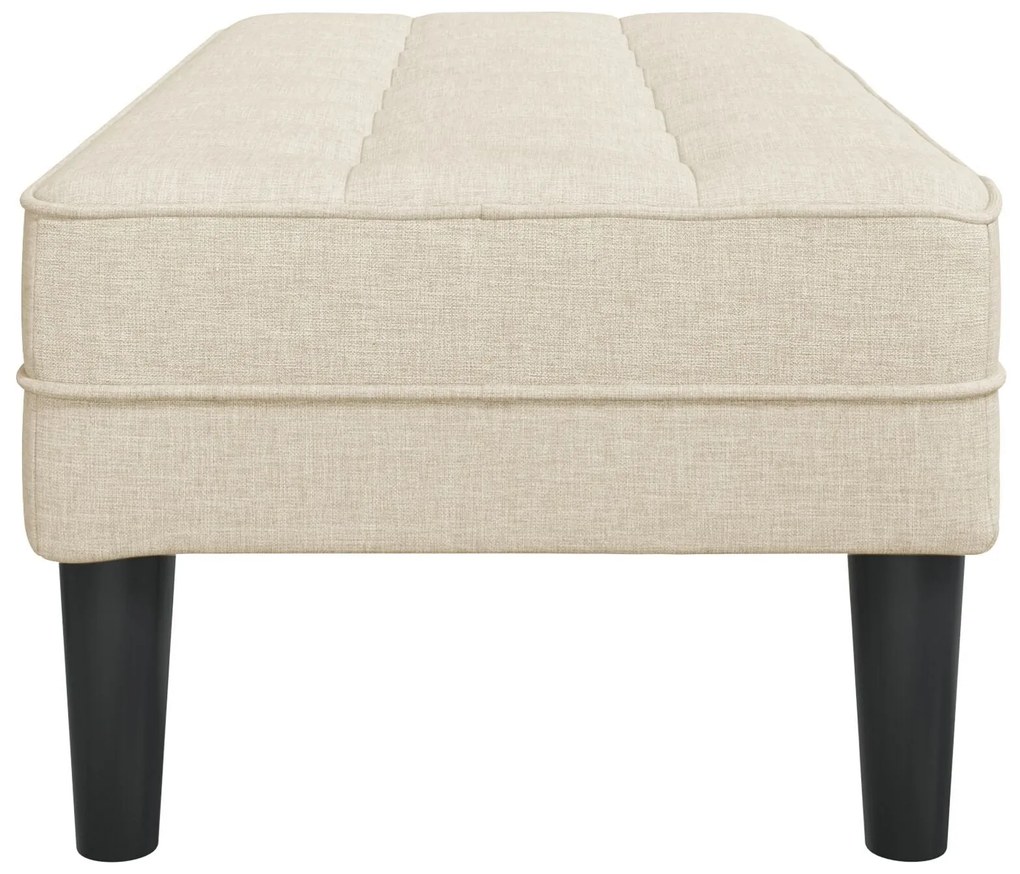 Banco vidaXL Linho 113x57x39 cm