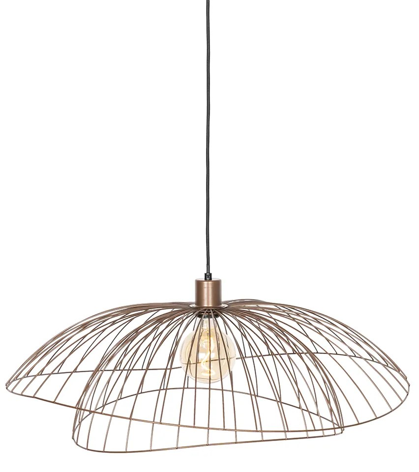 Candeeiro de suspensão design bronze 45 cm - Pua Design
