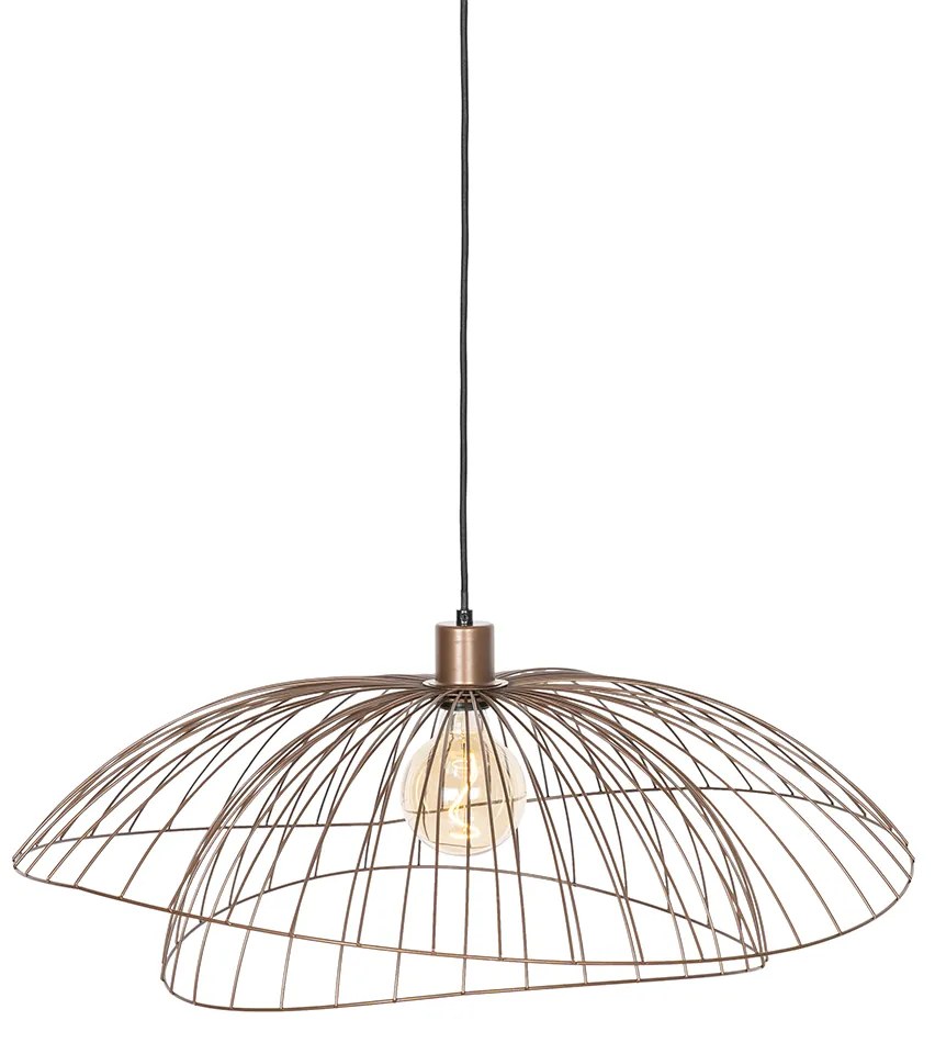 Candeeiro suspenso design bronze 45 cm - Pua Design