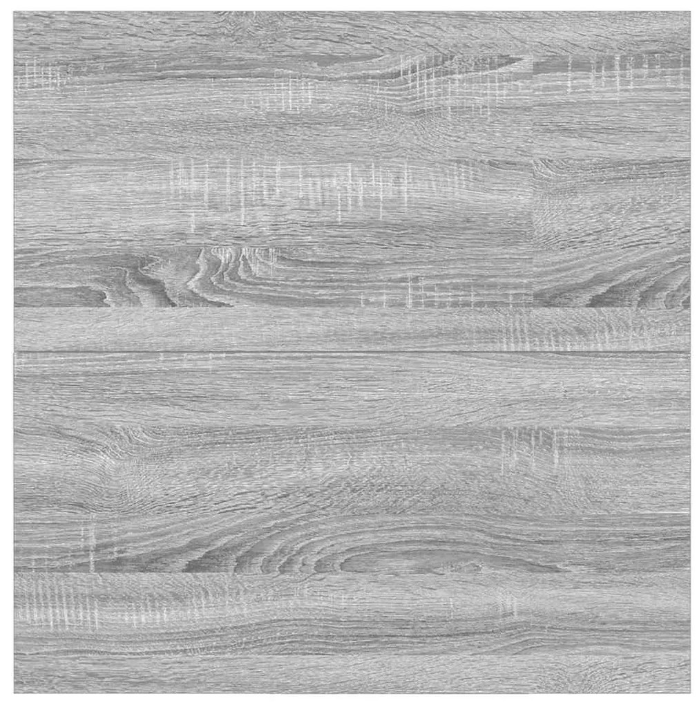 Mesa de centro com gavetas 70,5x70x40 cm sonoma cinzento