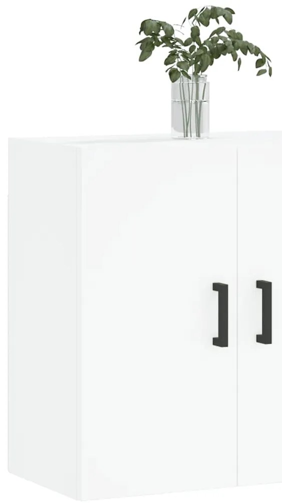Armário de parede 60x31x60 cm derivados de madeira branco