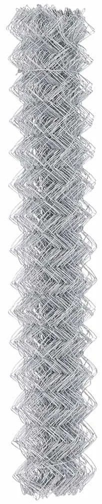 Cerca Prateado 10 x 1.5 m Aço galvanizado