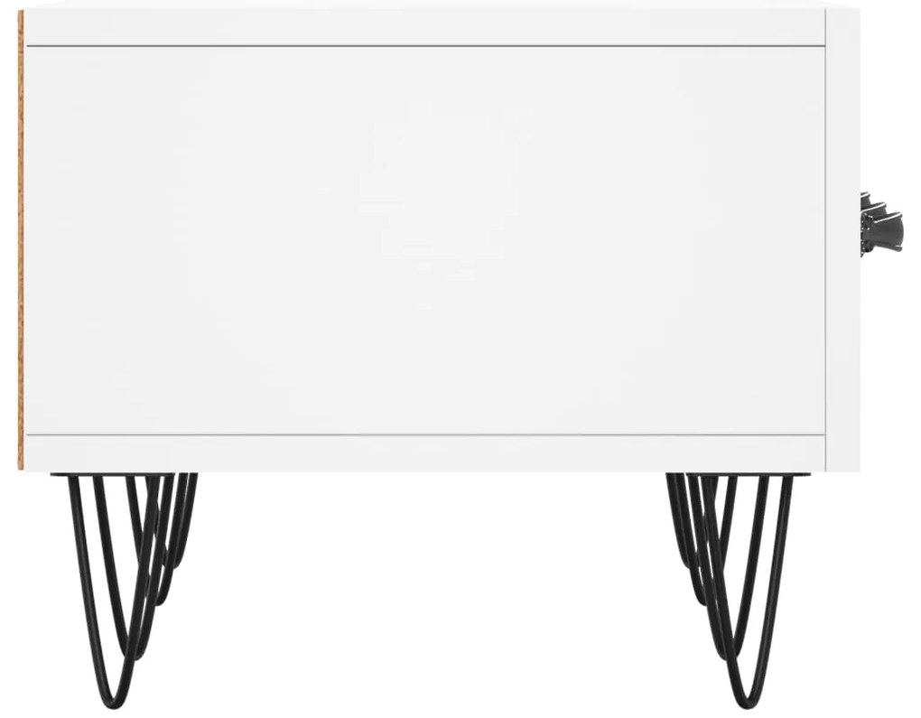 Móvel de TV 150x36x30 cm derivados de madeira branco