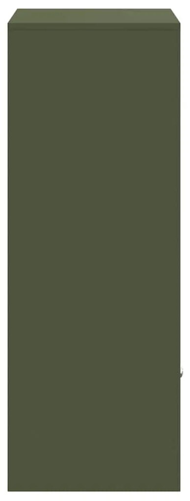 Caixa para entrega de pacotes Verde-oliva 41 x 38 x 103 cm Aço