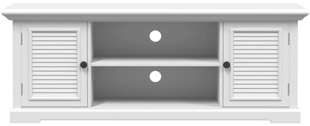 Móvel de TV 110x30x41 cm derivados de madeira branco