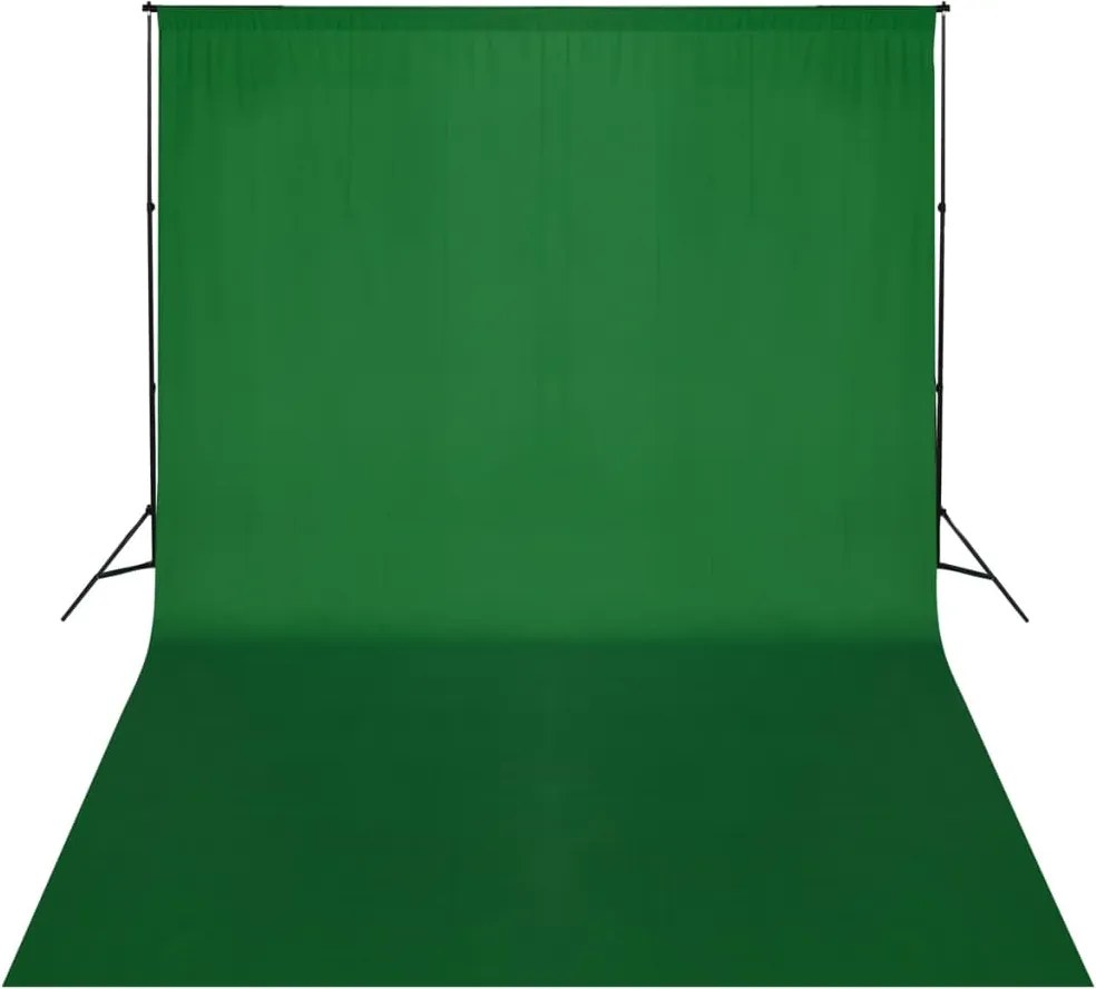 vidaXL Sistema porta-fundos 500 x 300 cm verde